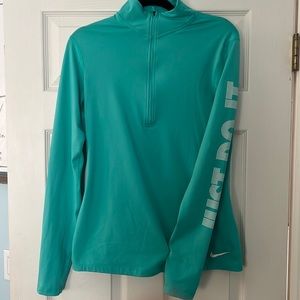 Nike Dri-Fit 1/4 Zip Womens L